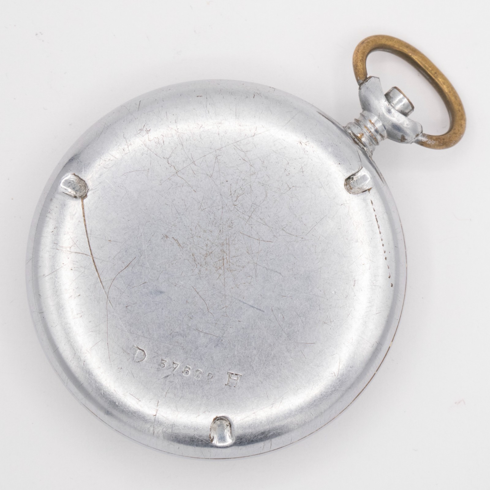 D H German Army Wehrmacht World War II WW2 Antique Pocket Watch Case