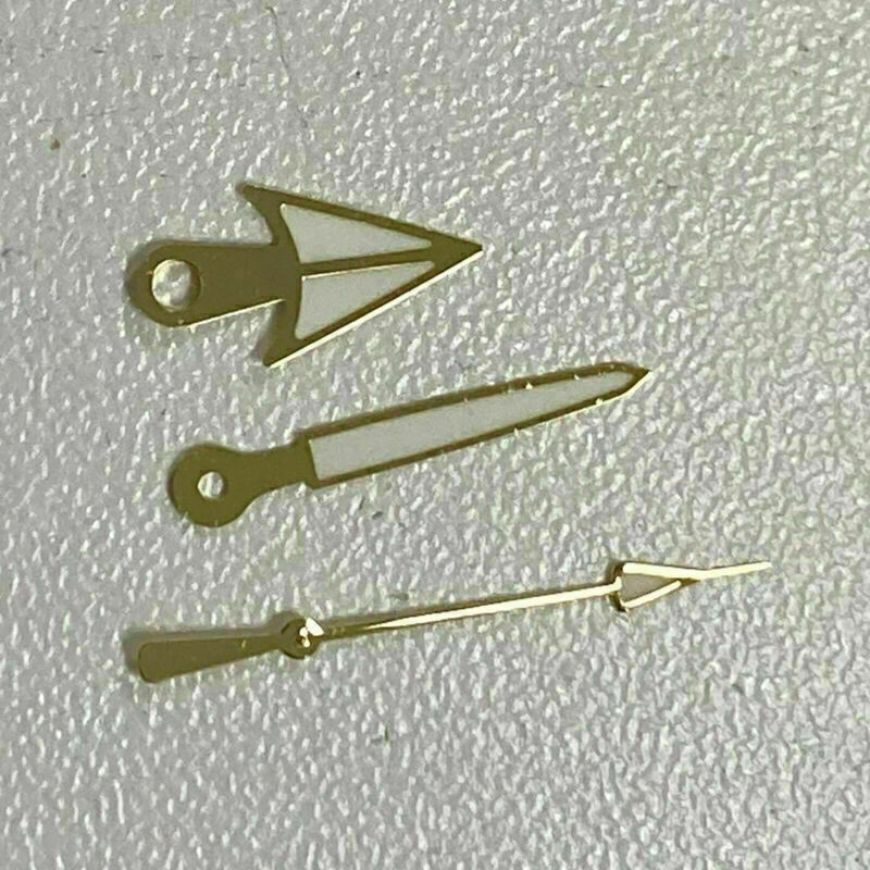 For NH35 NH36 Watch Movement 15mm Green Luminous Watch Hands Pointer Repair Part