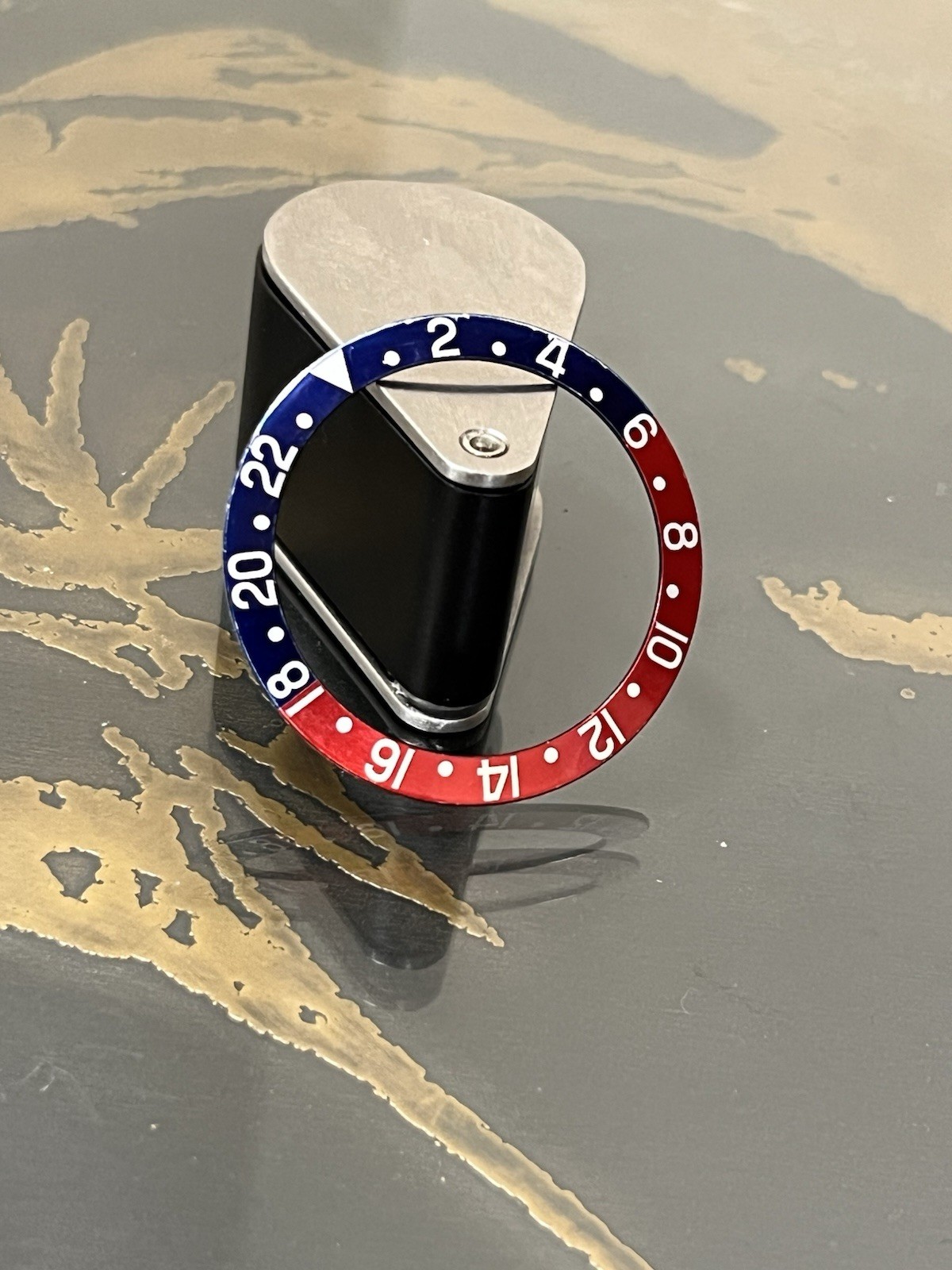 Vintage & Orig Rolex 1675 16750 GMT Red Blue Pepsi Insert Fat Font Oval 8s