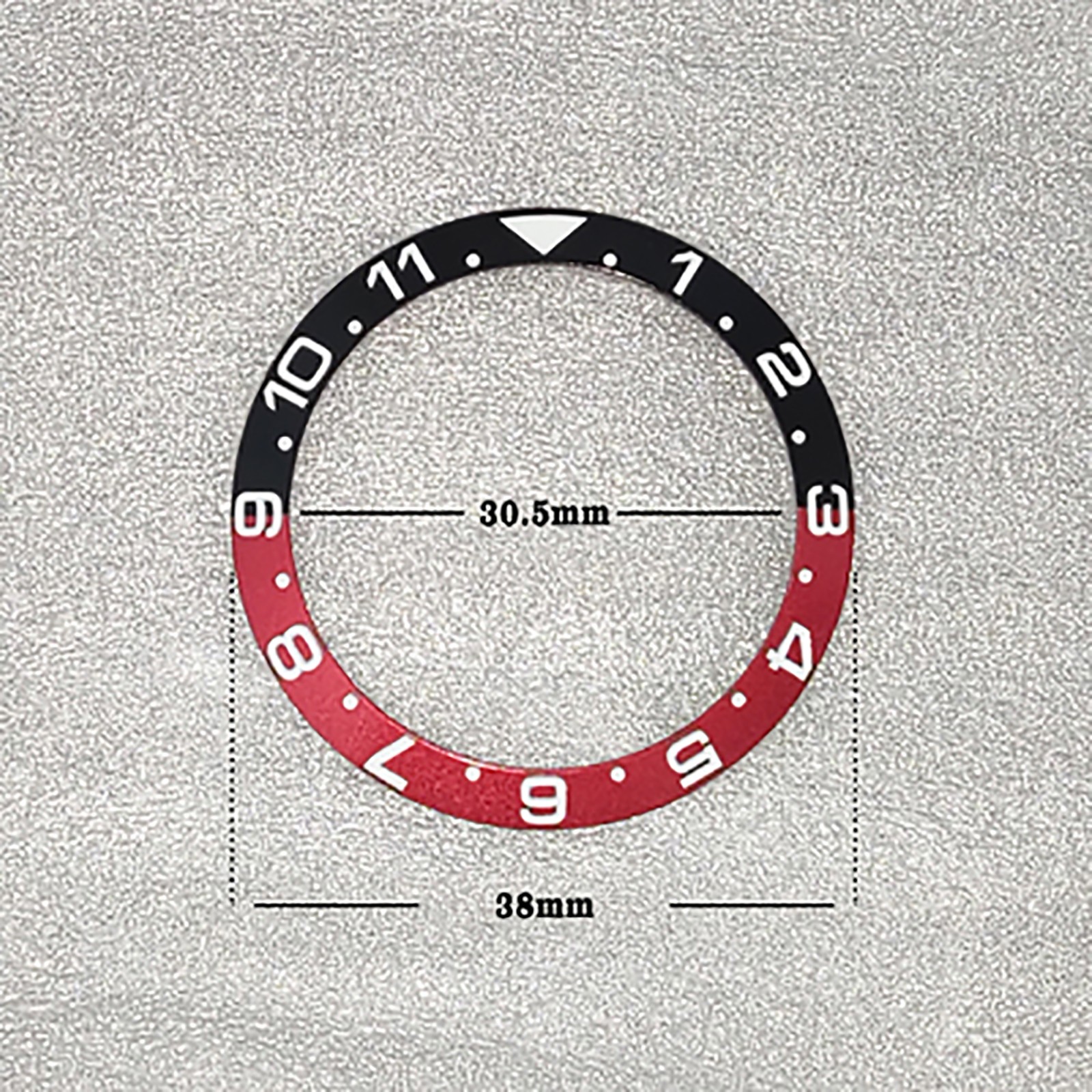 Watch Ceramic Ring Outer Diameter 38MM Inner Diameter 30.5MM for 40MM Watch Case