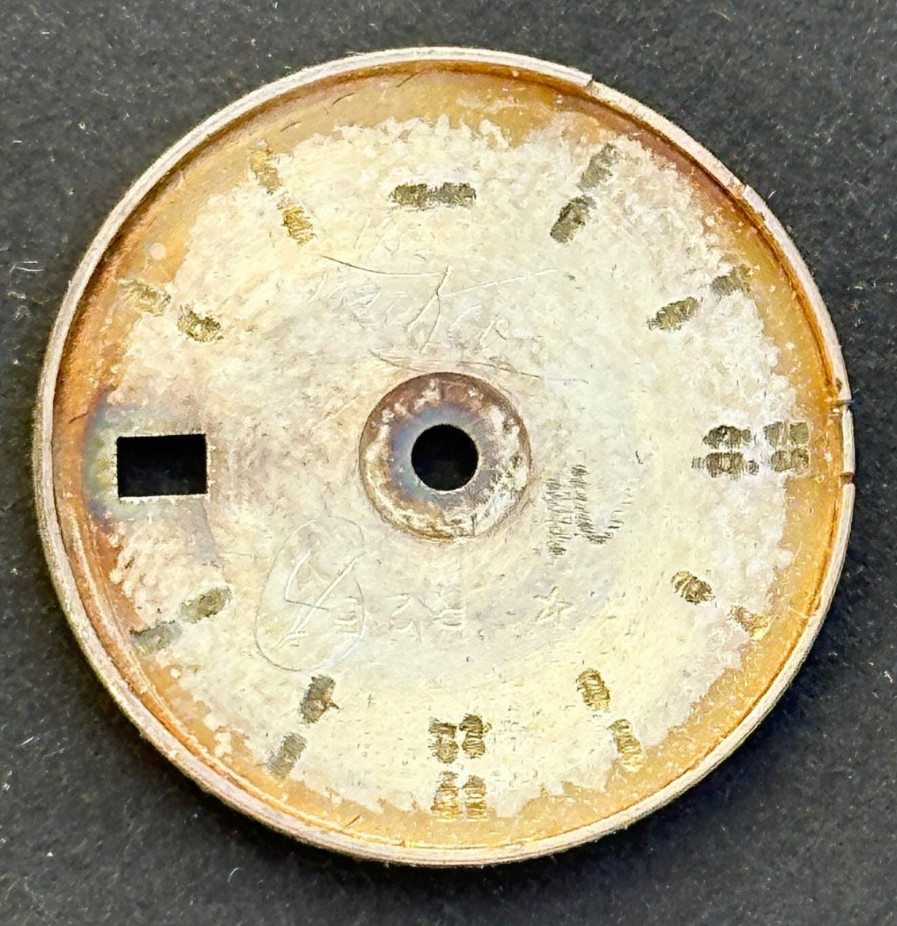 Vintage Rolex Oyster Perpertual Date Watch Dial For 26mm Case 6517 6519 6917