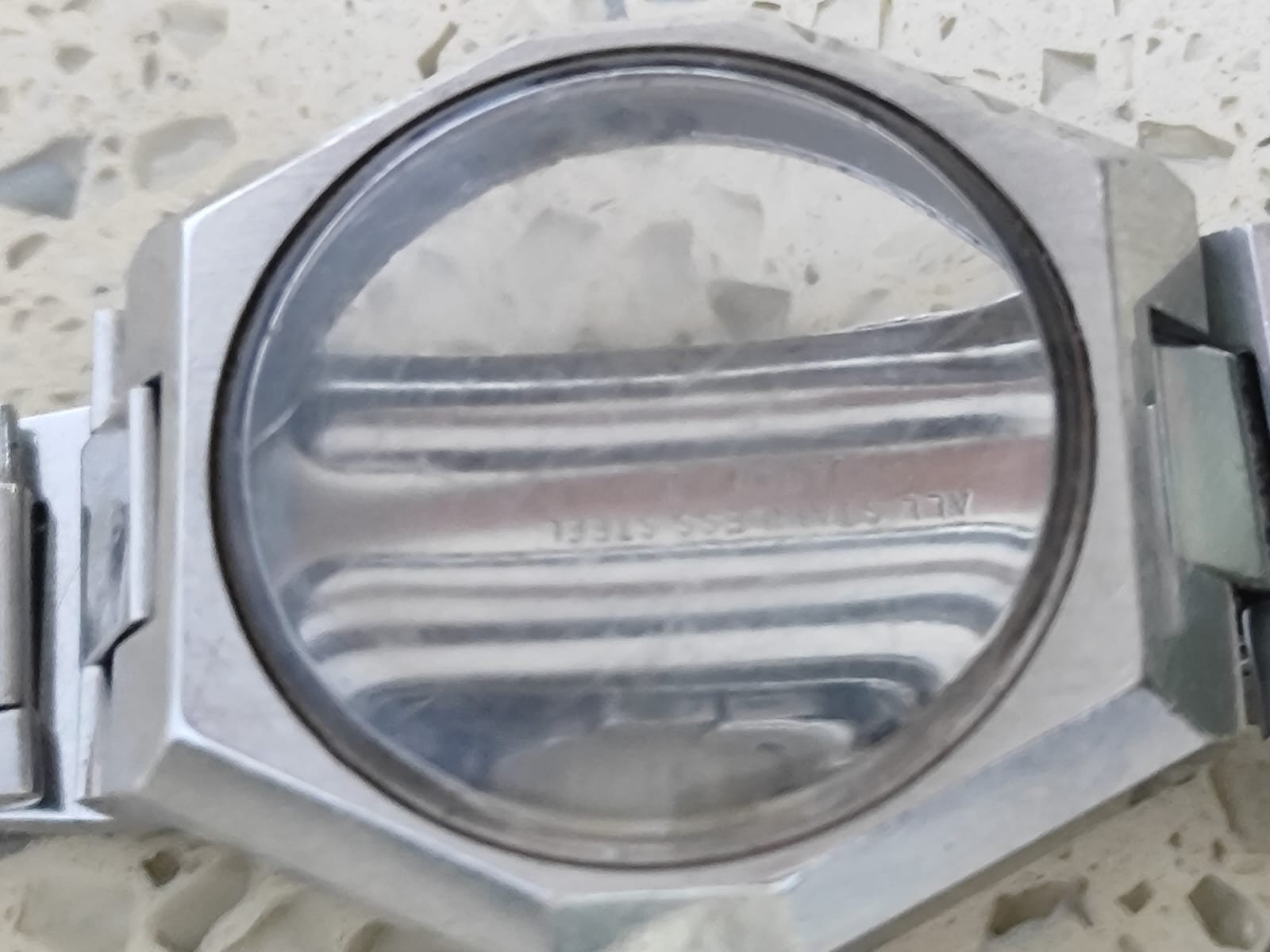 1976 Seiko BellMatic Alarm 4006-6050 Case & The bracelet only Used