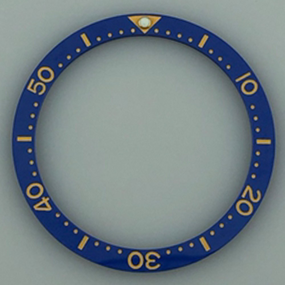 38mm*31.5mm Ceramic/Stainless Steel Bezel Green Gray Black Blue Watch Parts