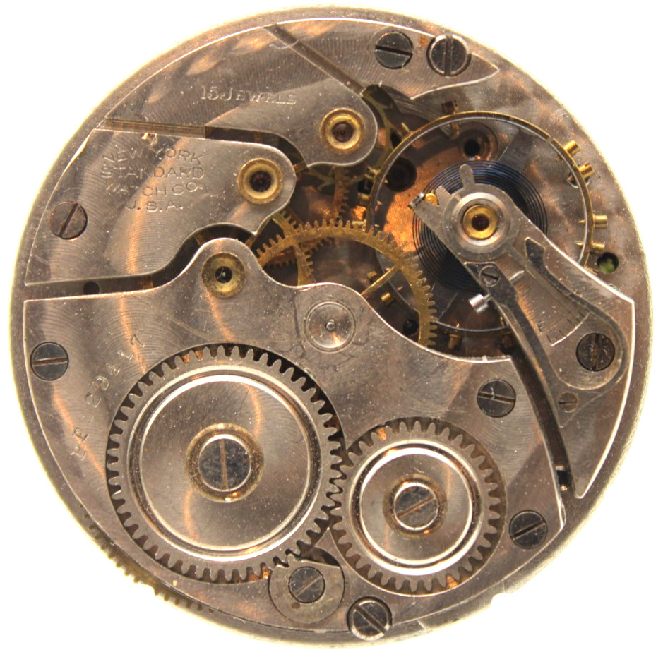 1912 STANDARD POCKET WATCH MOVEMENT PF129417 GRADE 302 0s 7j (OB2)