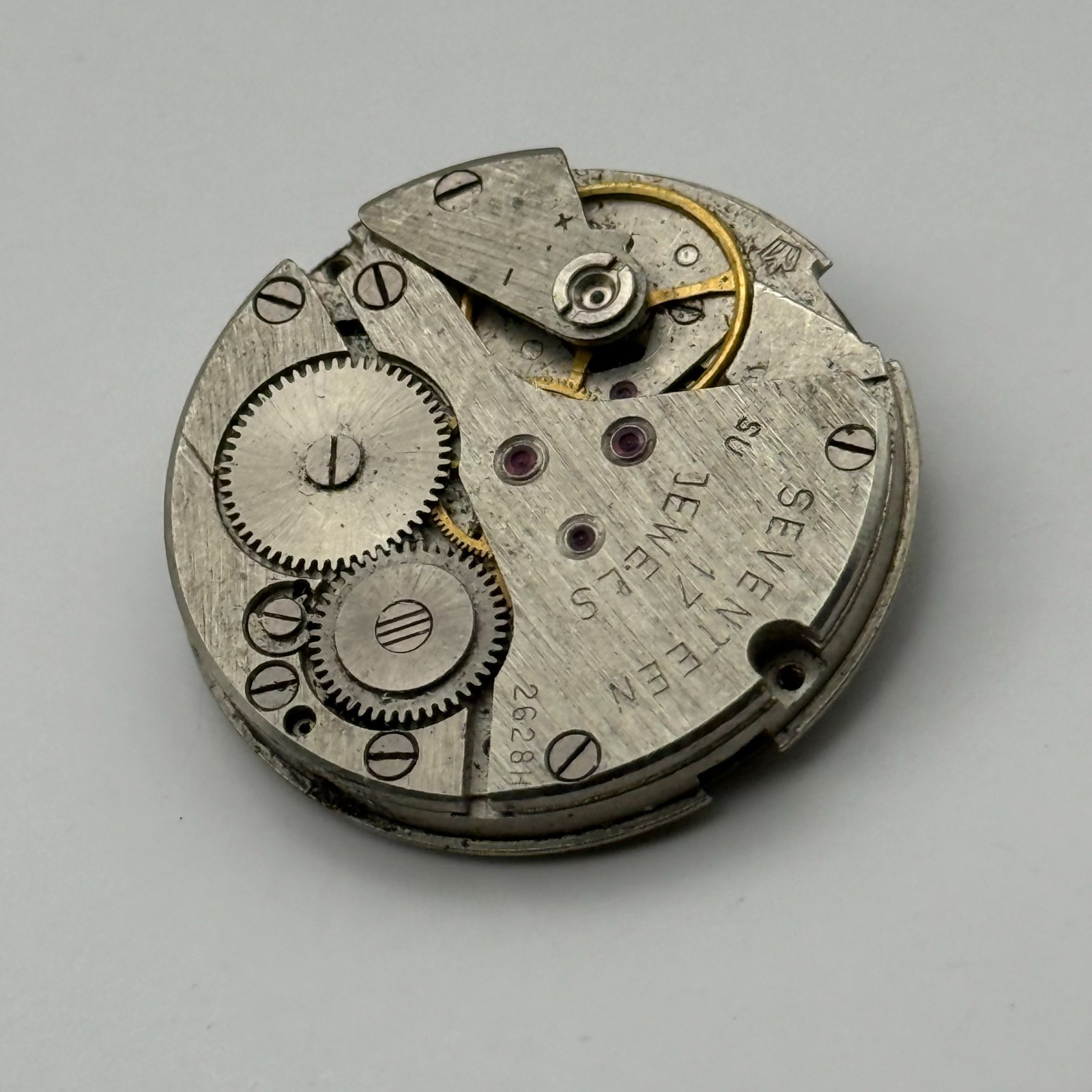 Poljot 2628.H Watch Movement Soviet 17 Jewels Manual Wind Parts Repair 26.6mm