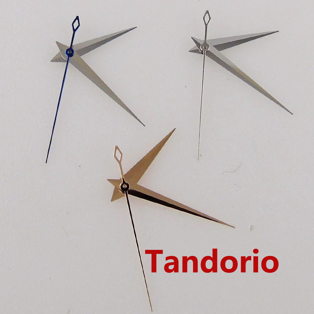 Silver/Gold Color Arrow Watch Hand Set For NH35A NH36A 7s26 Movement Watch Parts