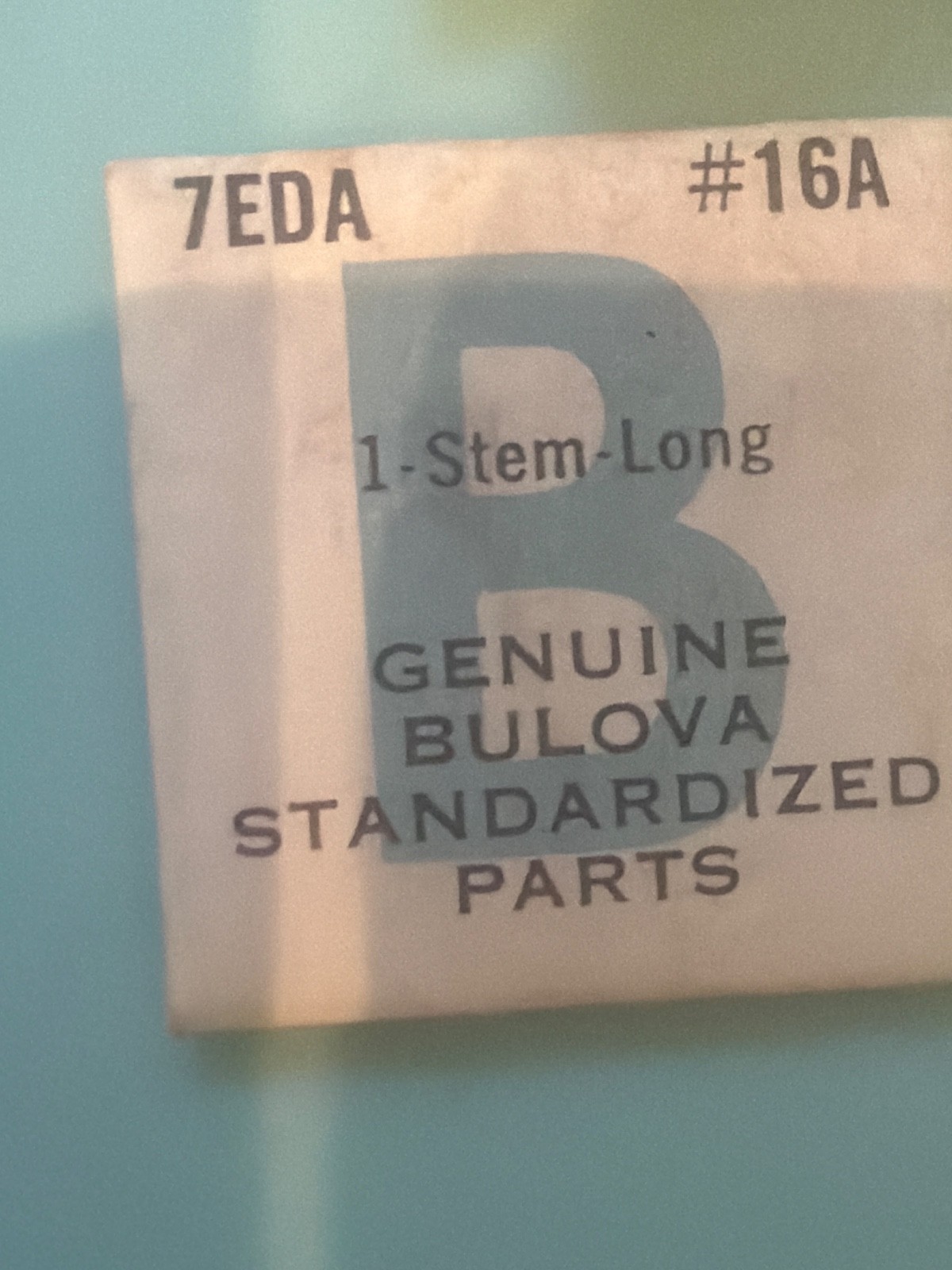 Bulova #16A #16B #16C # 16W – Winding Stem Various Calibers Factory Sealed – NOS