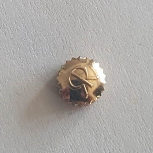Milus Water Resistant Gold Plated Crown