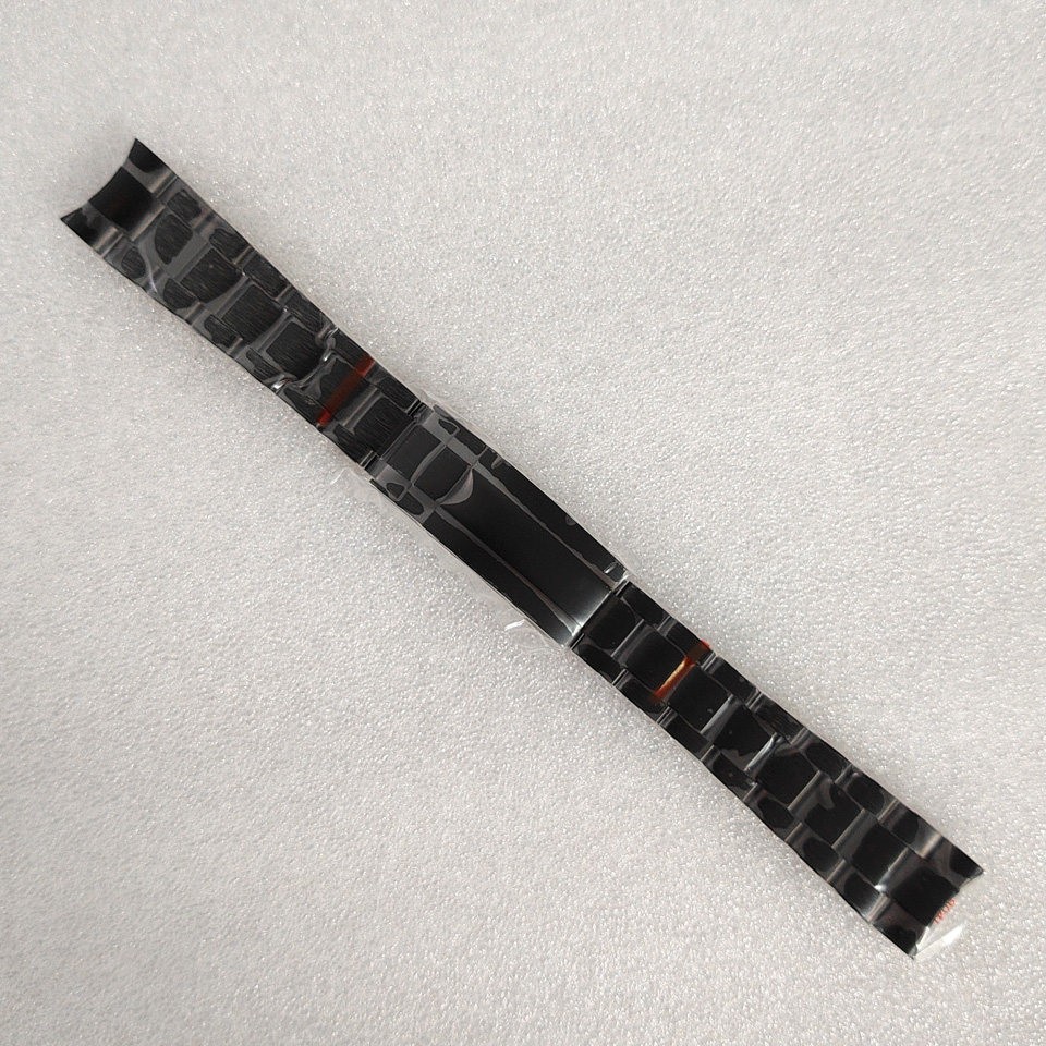 SUB 40MM Watch Case + Frosted Bezel Sapphire Glass for NH35/NH36 Movement