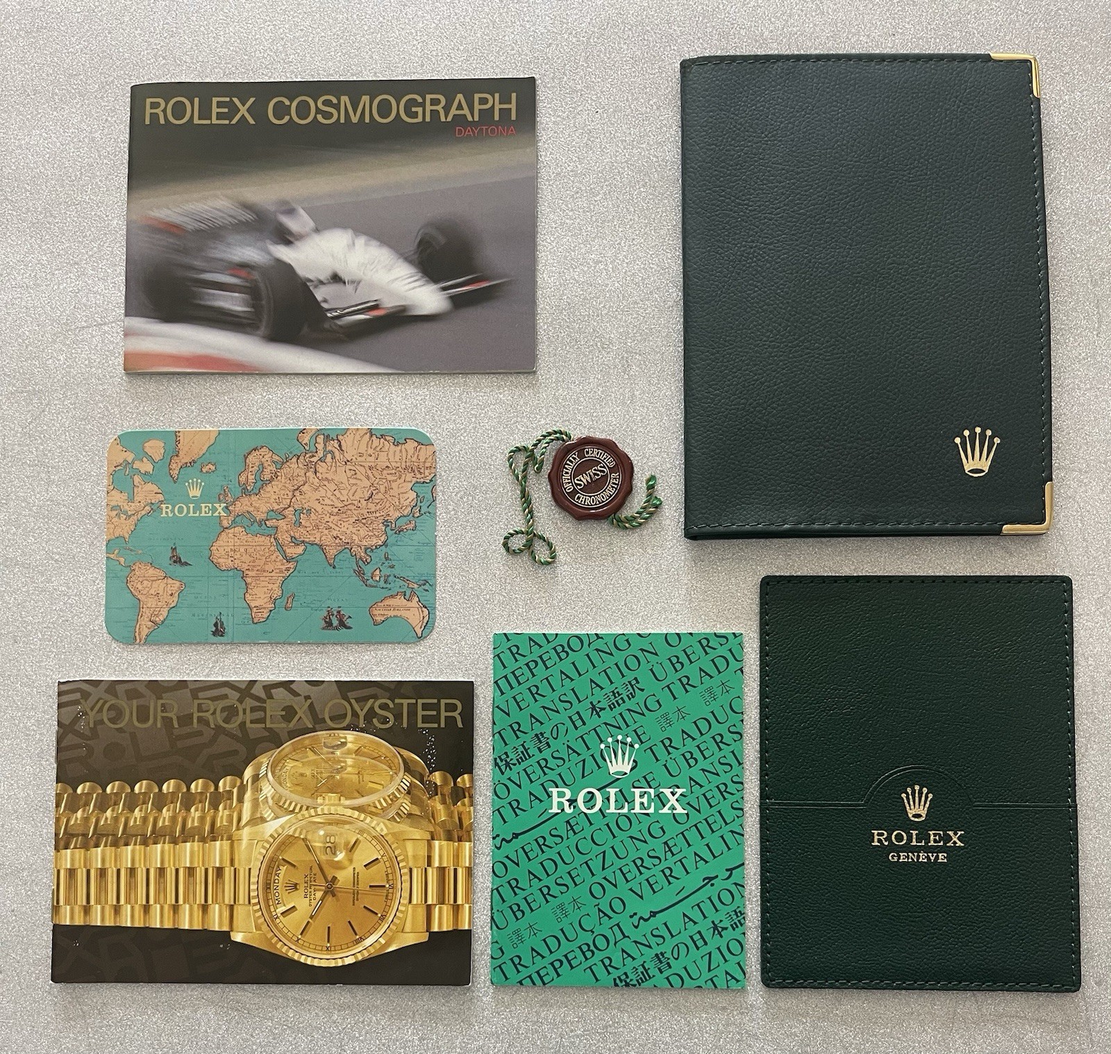 Rolex Cosmograph Daytona 16520 Set Eng 1998 SJW01-BR