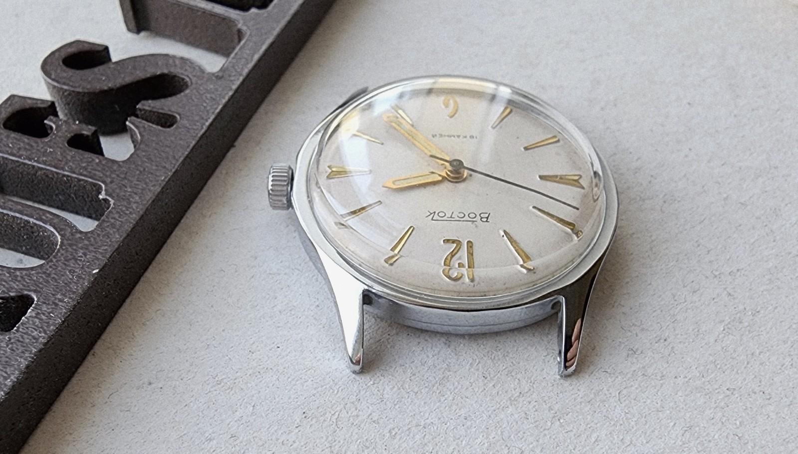 Vintage watch VOSTOK. Vostok export edition. 60s. MADE IN USSR. Soviet.