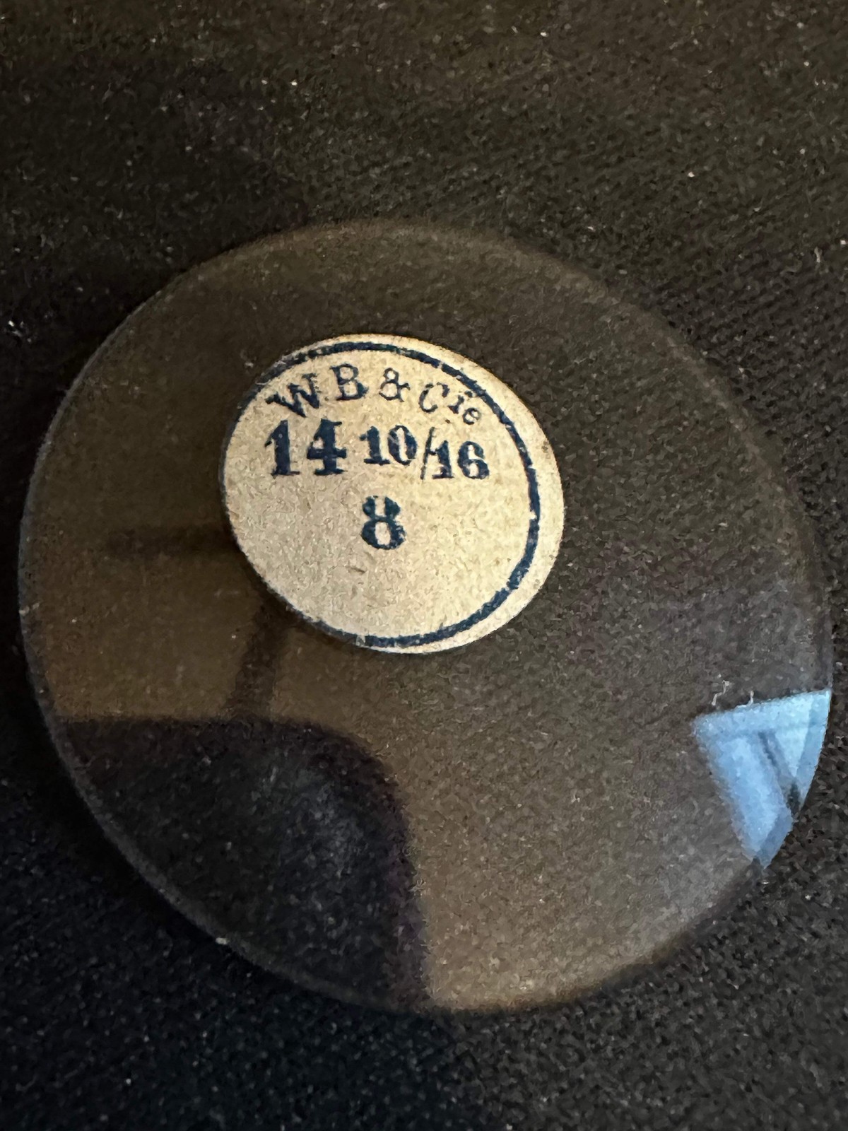 W. B. & C. Vintage Glass Watch Crystal 14-10/16 (~33.0mm) – NOS