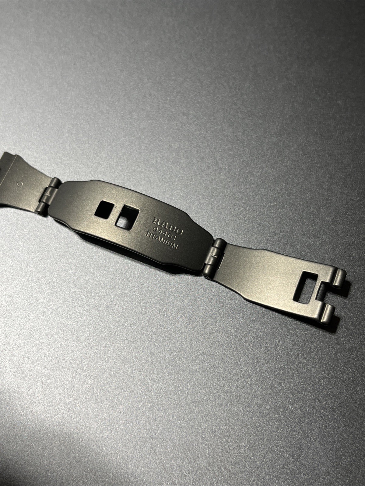 RADO Women Watch Clasp Buckle Double Inner Folding 12 mm Titanium Ref. 04401 OEM