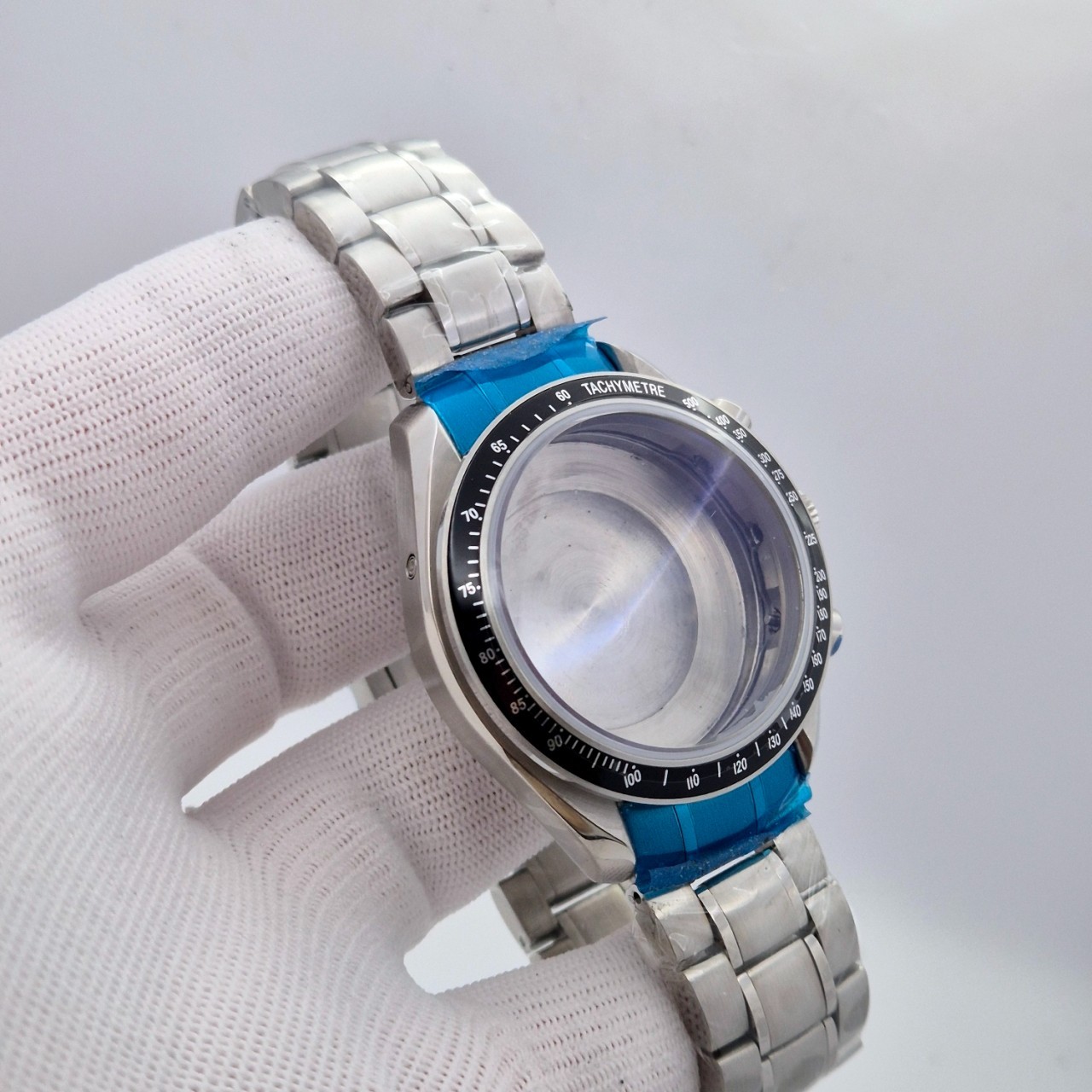 SPEEDY style 7751/7753 Movement Watch Case parts with bracelet 39mm