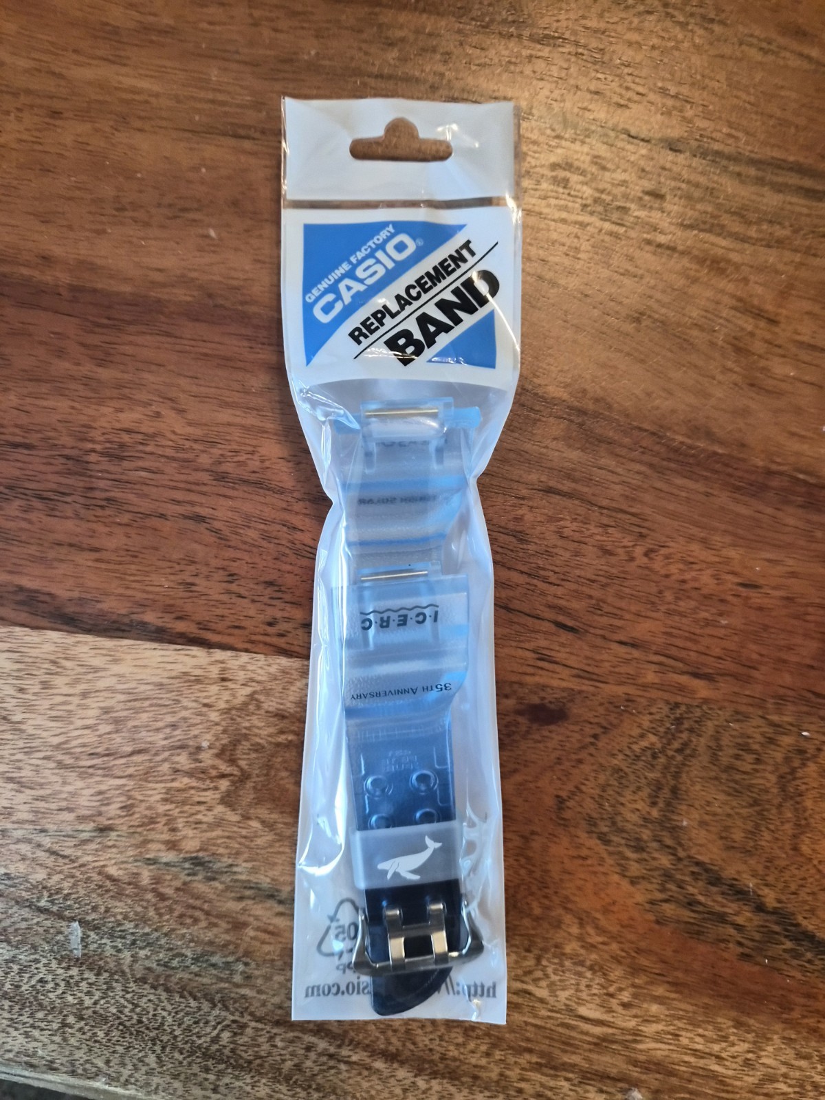 Genuine Casio G-Shock Frogman I.C.E.R.C GW-8200K Blue Ocean watch band GW8202k