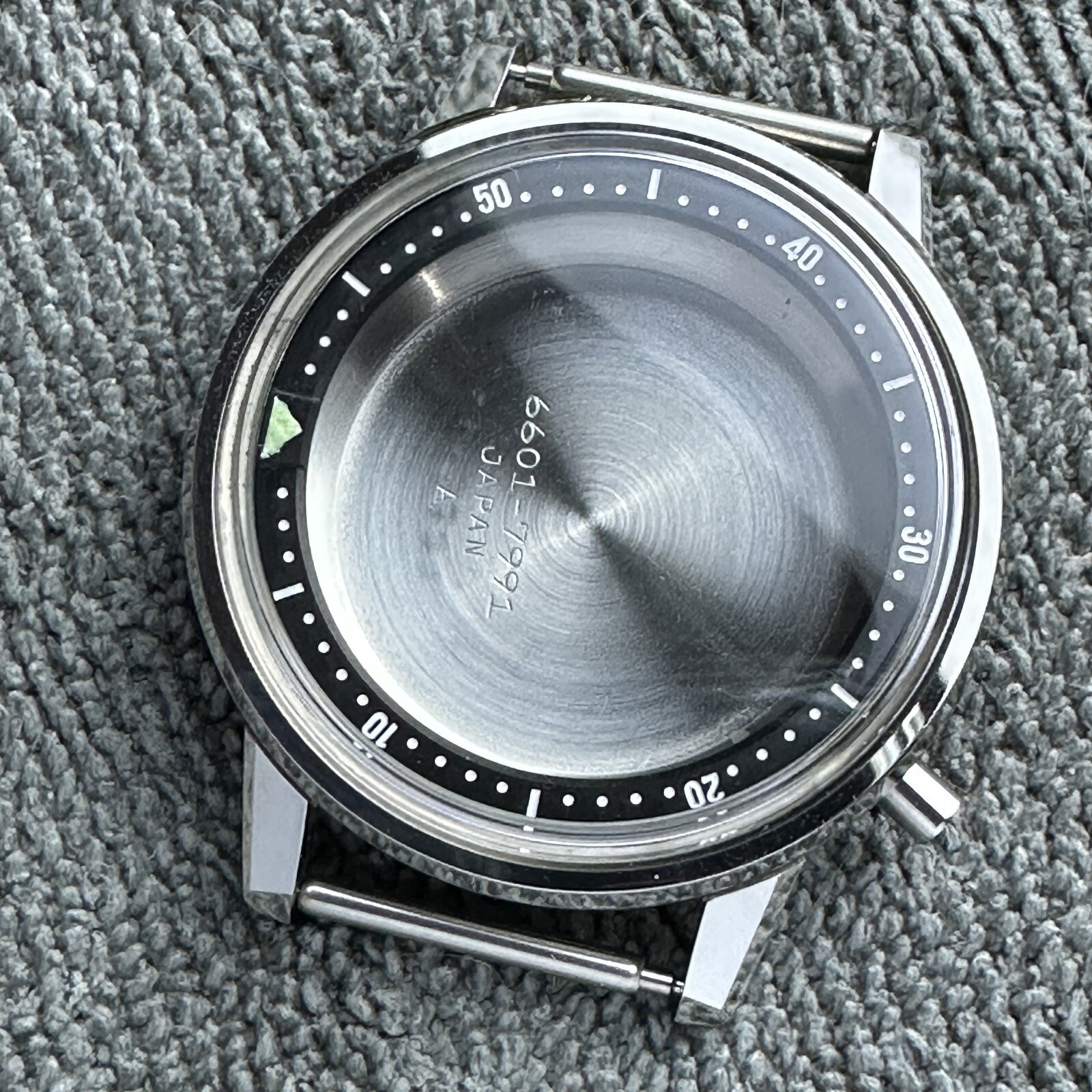 NEW OLD STOCK ‘1965 VINTAGE SEIKO SILVER WAVE 6601-7991 CASE SET