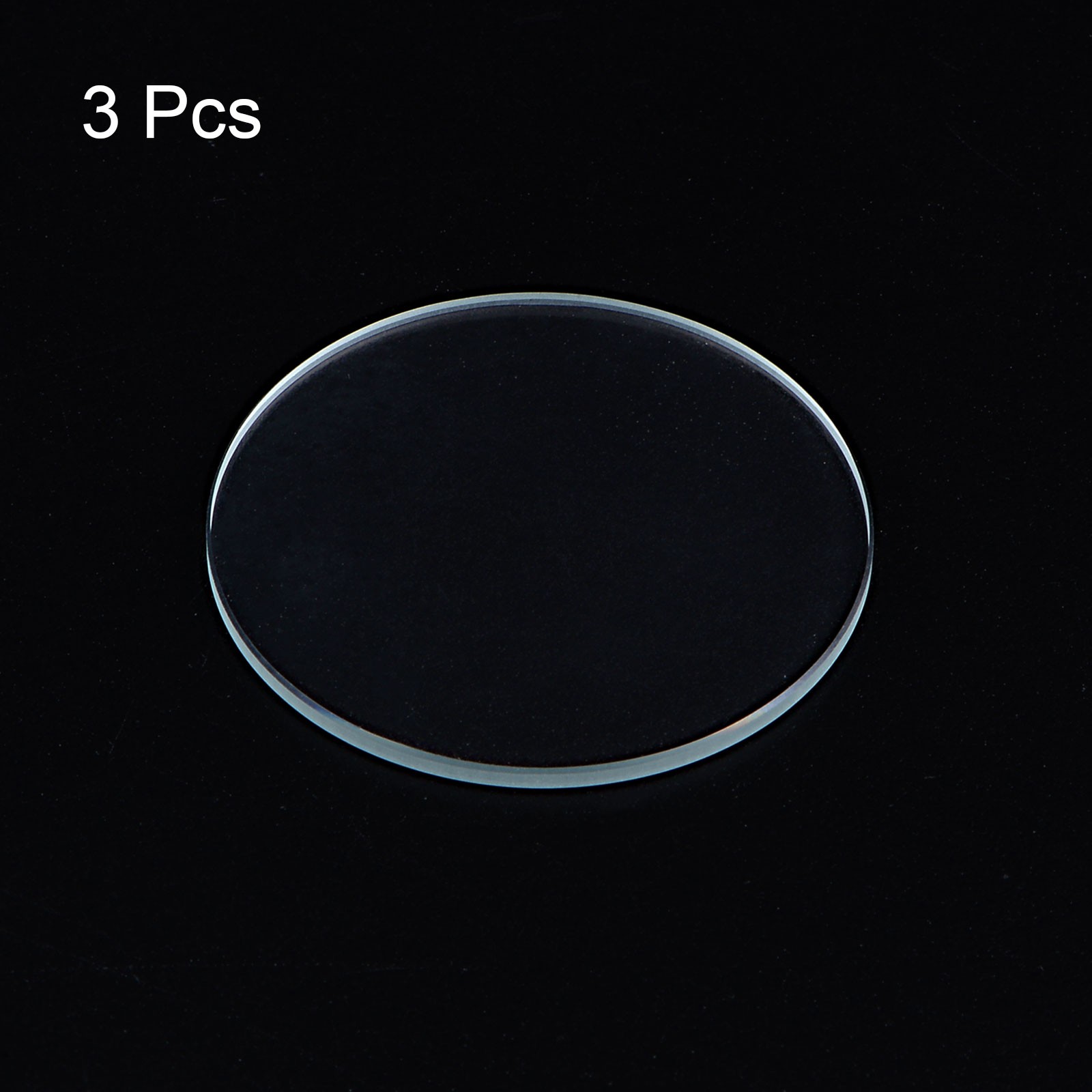 3pcs AR-coating Watch Lens 30mmx1.5mm Round Flat Mineral Watch Crystal Glass