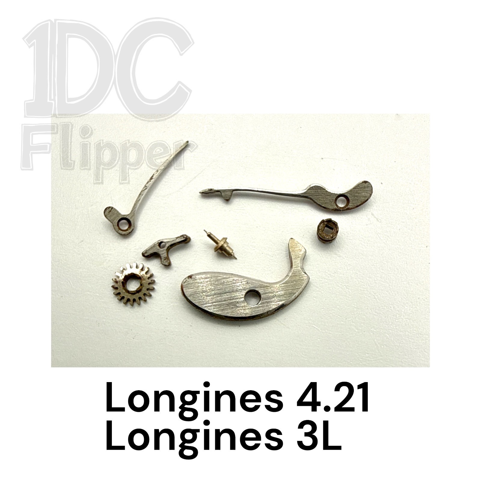 Lot Longines 3L Winding & Setting Parts Longines 4.21 QuickFit VTG NOS Read!
