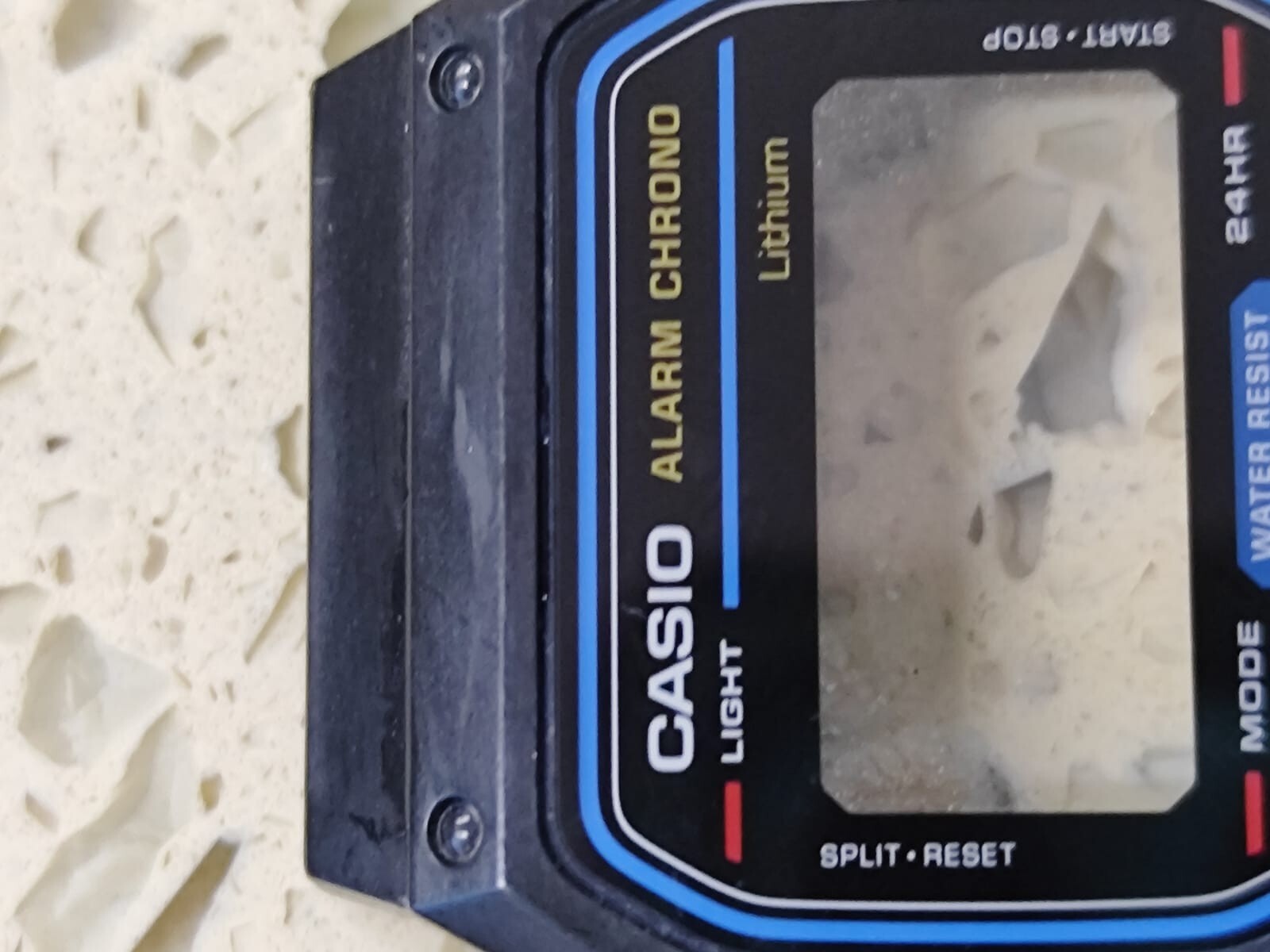 Rear CASIO F-91W Part CASE . NOS Original Vintage