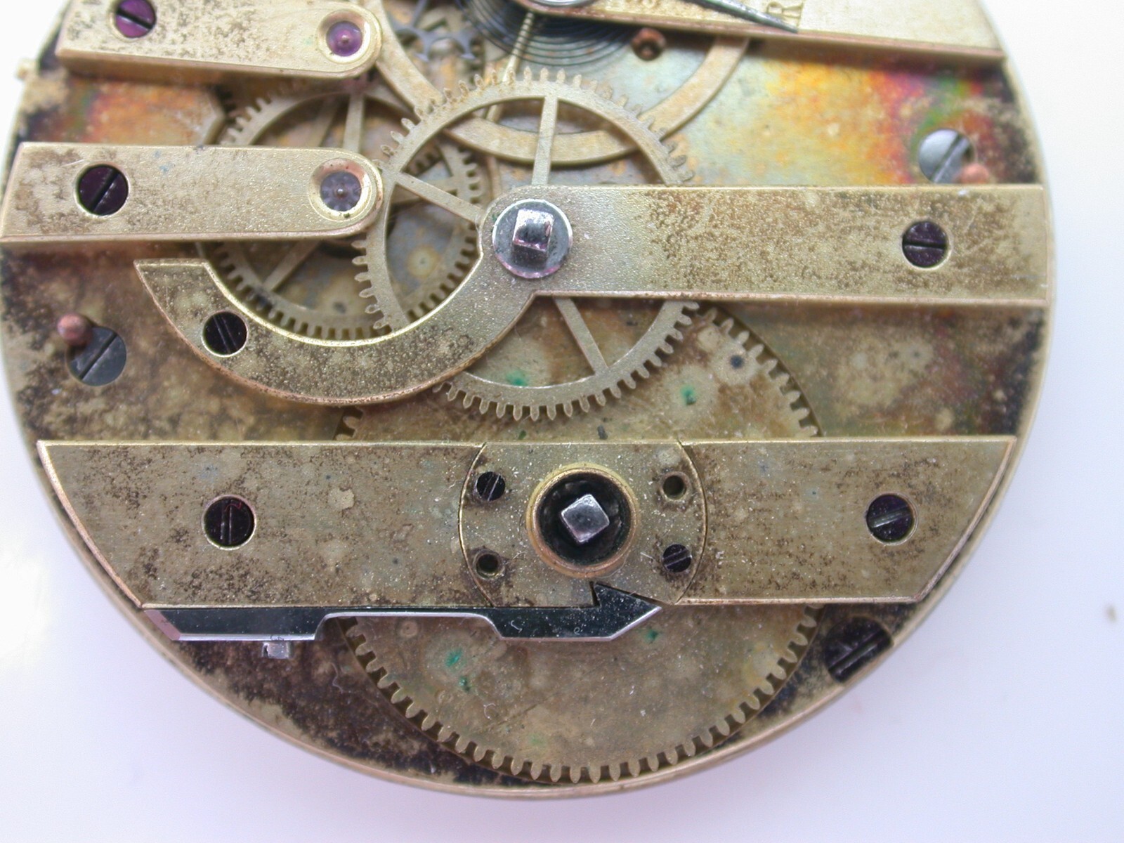 WATCHMAKERS – EARLY KEY WIND, KEY SET, 17 LIGNE POCKET WATCH – 28MR33