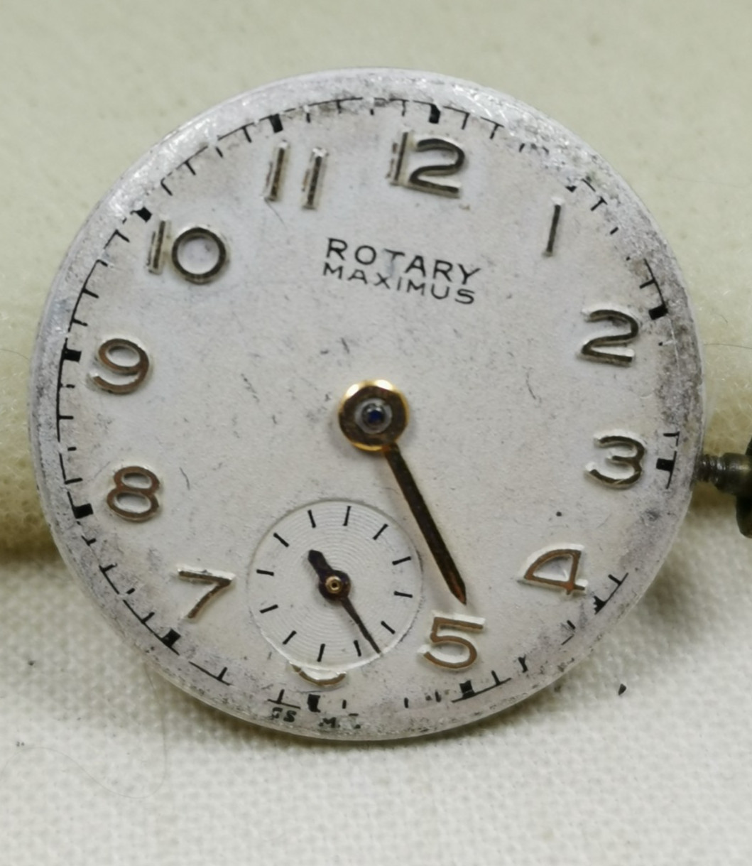 Lot 8 x Rotary Swiss Wristwatch Movements Repair/Parts