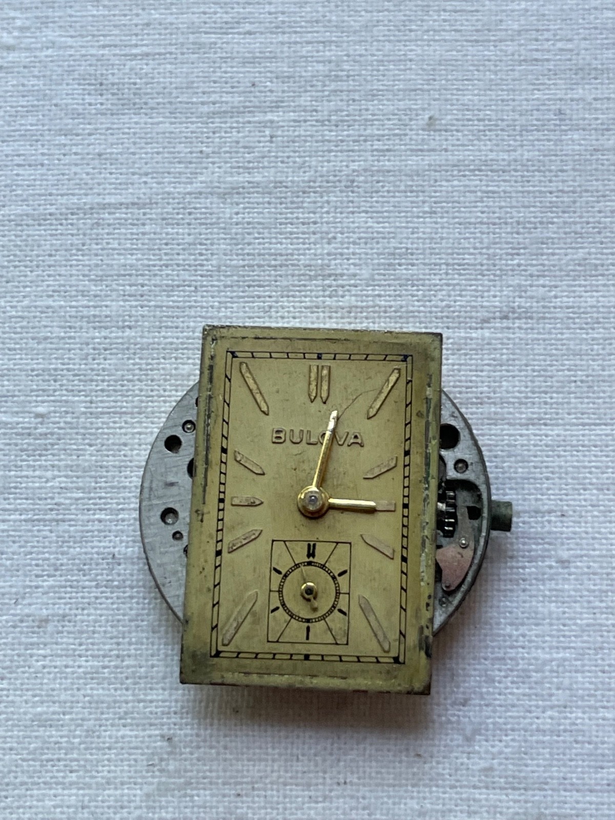 Bulova 10AE – movement for mens watch AS IS, lot1407