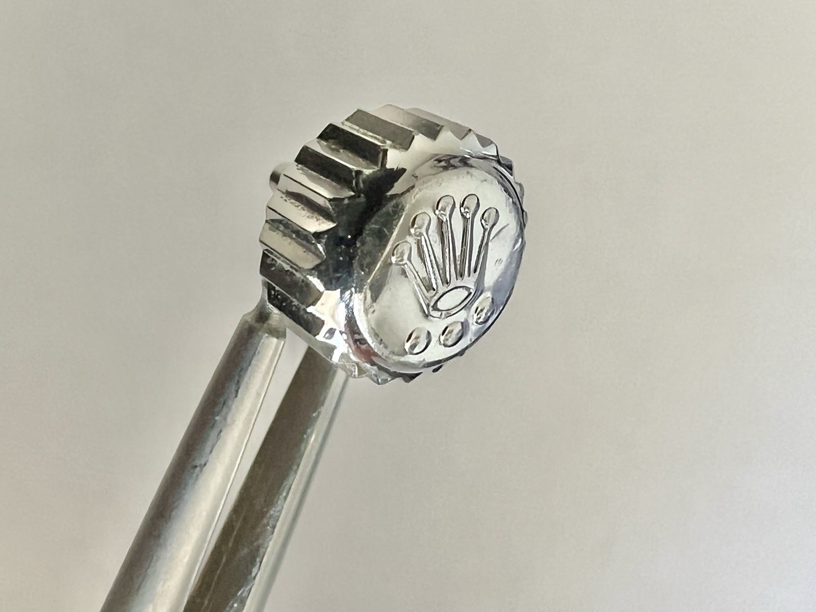Genuine Rolex 803 Crown 8mm Steel for Submariner / Yacht-Master II #5