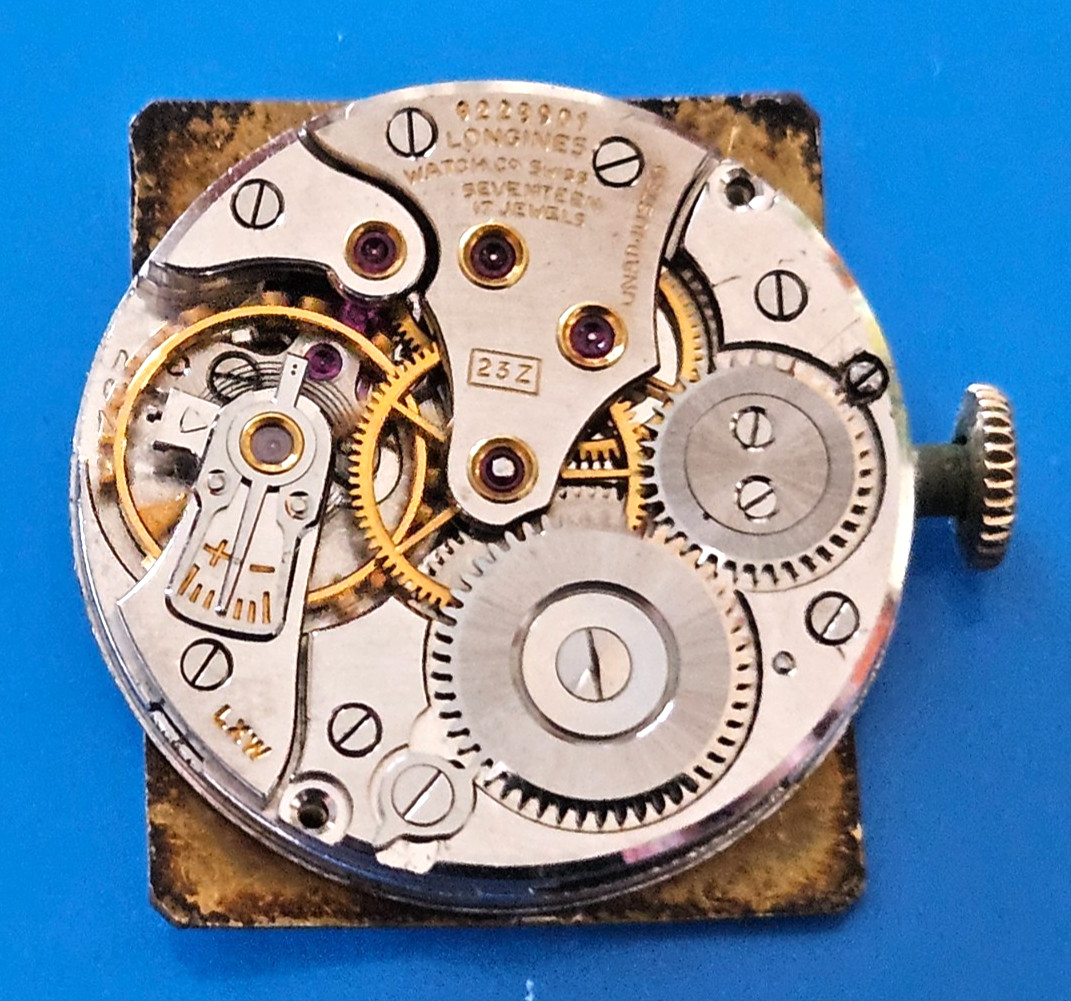 LONGINES 23Z 17J Watch Movement (REMOVED FROM GOLD CASE/BALANCE RUNS) lot26