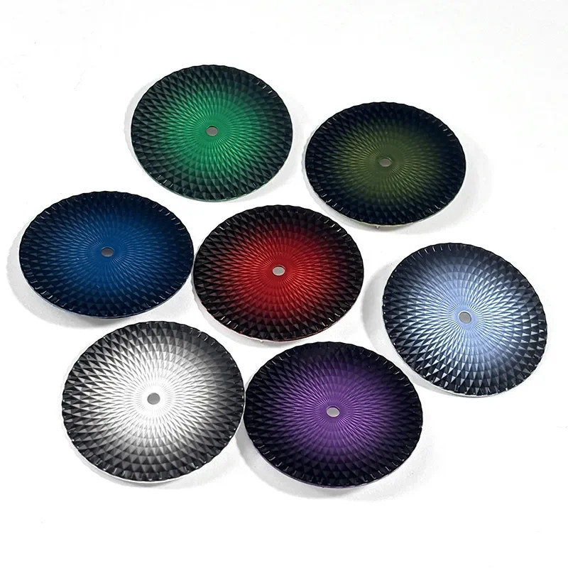 Number Pineapple Face Dial Gradient 28.5mm Suitable for NH35NH38 Movement