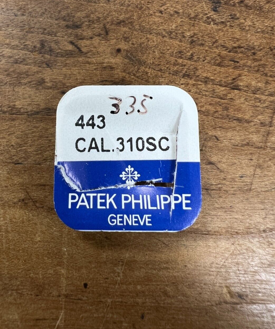 PATEK PHILIPPE 310 SC 335 SC New Open SET LEVER 443