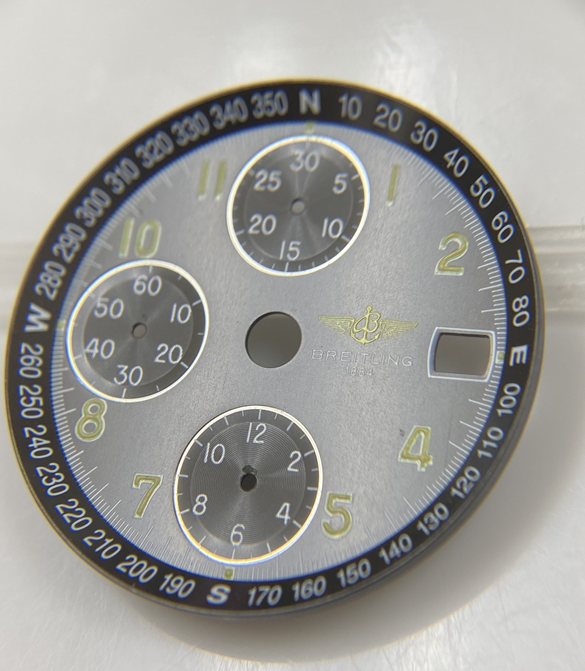 Original Breitling Chronomat Longitude GMT A20048 Cal. Valjoux 7750 Tabacco Dial