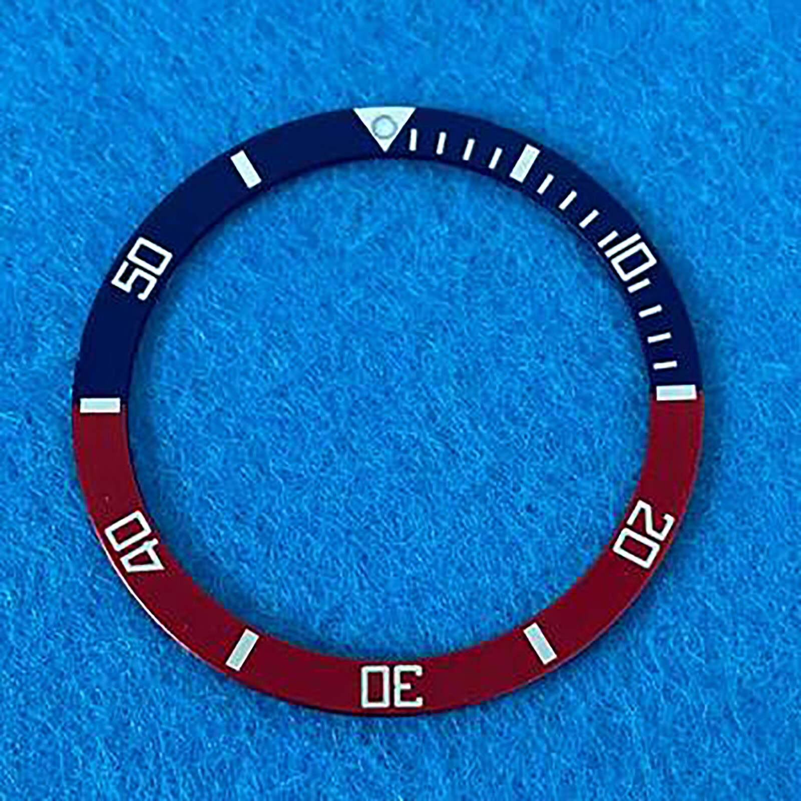 39mm*32mm Aluminum Flat Watch Bezel Insert Ring for Mens Watch Accessories