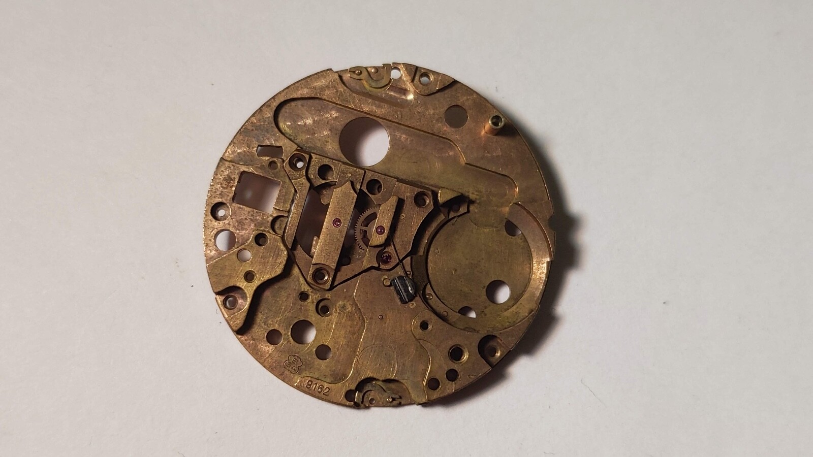 ESA 9162 mainplate pre-owned for watch repair