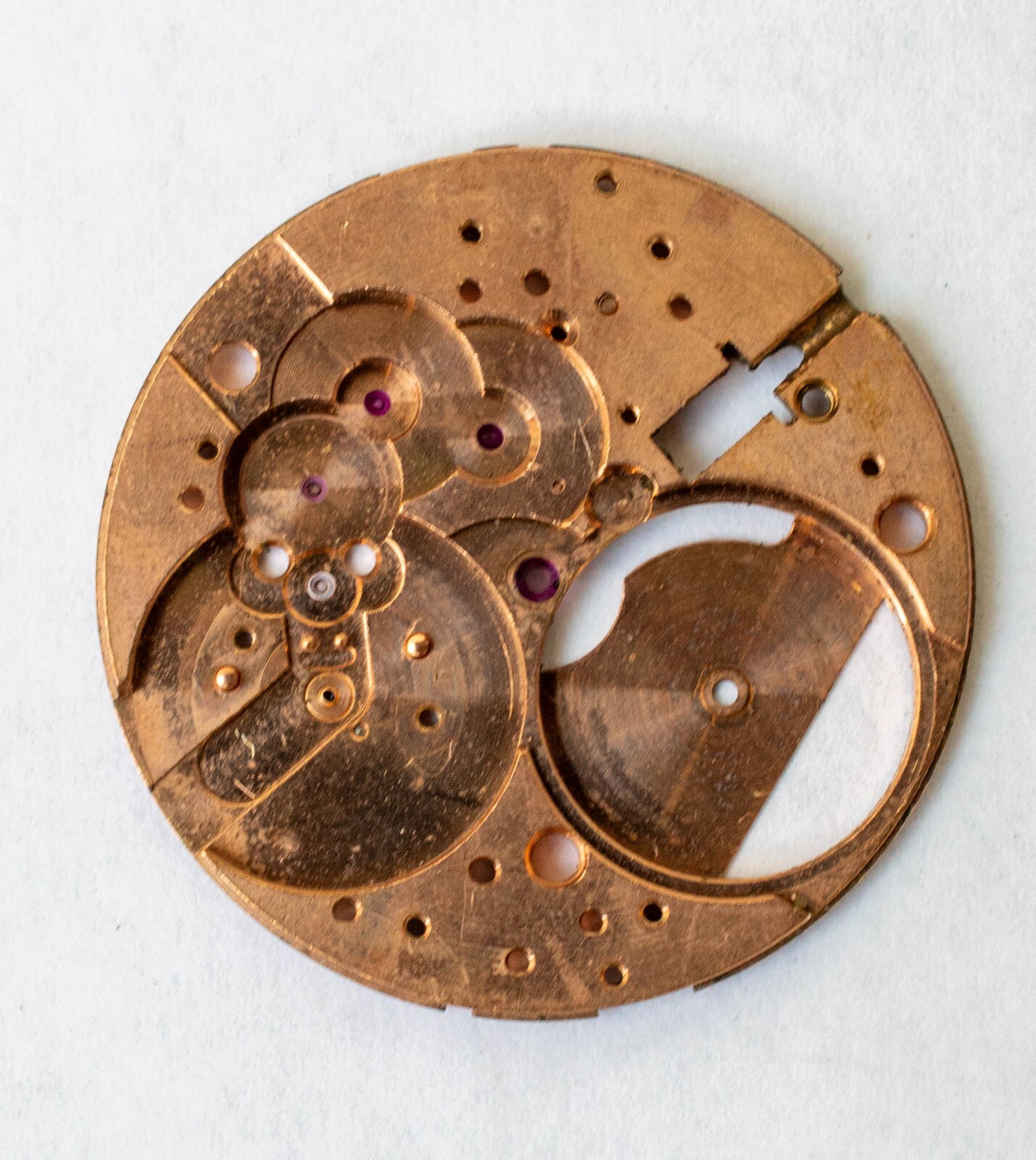 Omega Cal. 371 1000 Main Plate Parts, Repair