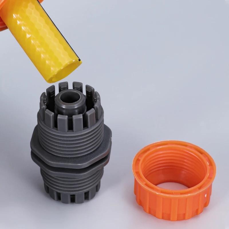 Hose Quick Connector Set 1/2″ & 3/4″ Coupler Adapter for Garden Pipes