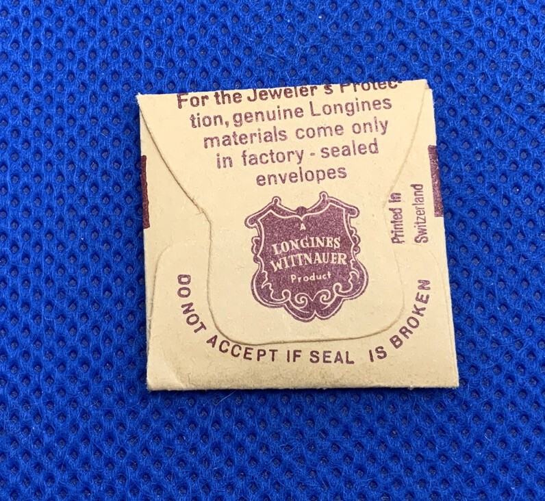 Longines 5LN Part # 5LN Winding Pinion. Sealed. New Old Stock. 07-20 L