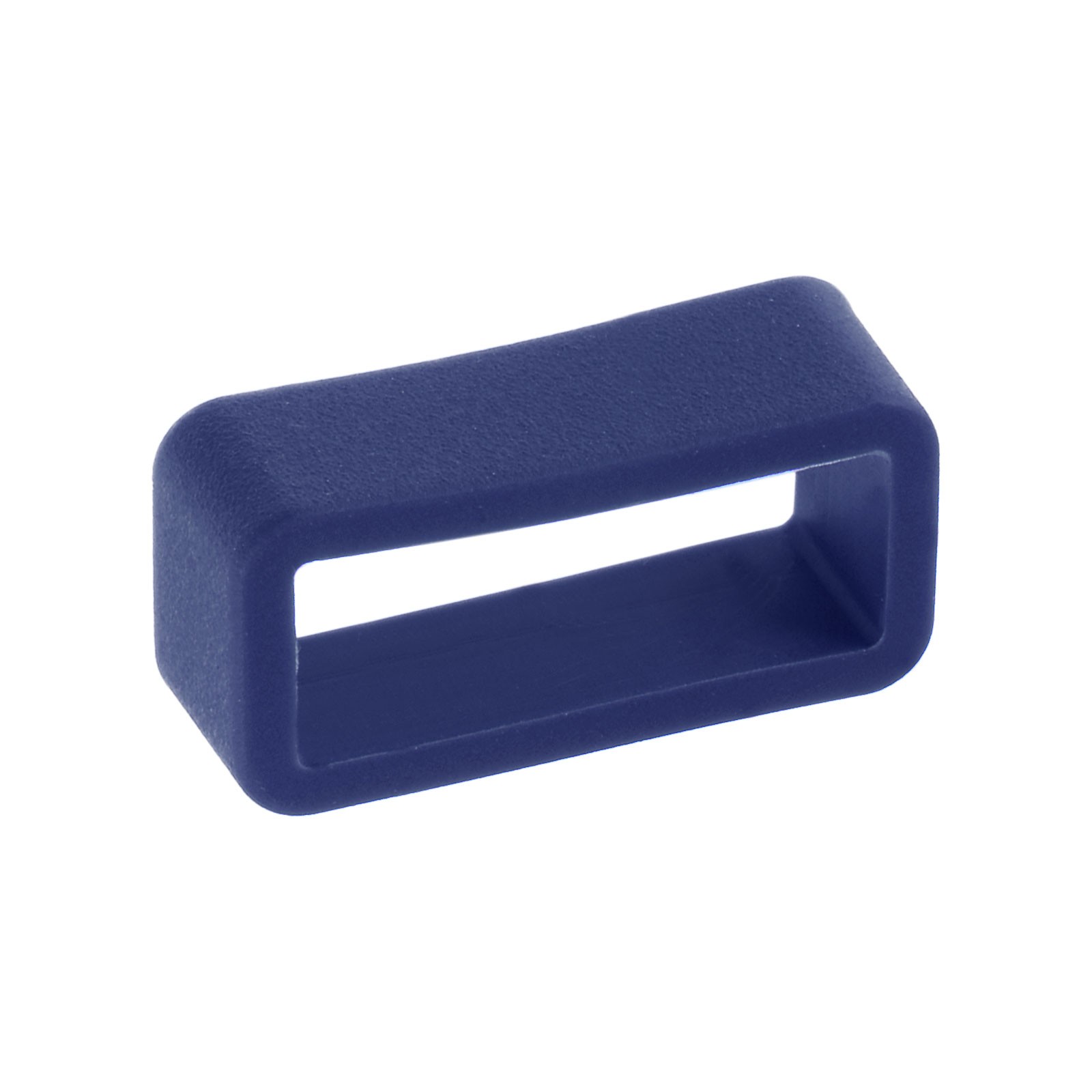 Watch Band Strap Loops Silicone for 16mm Width Watch Band Deep Blue 4Pcs