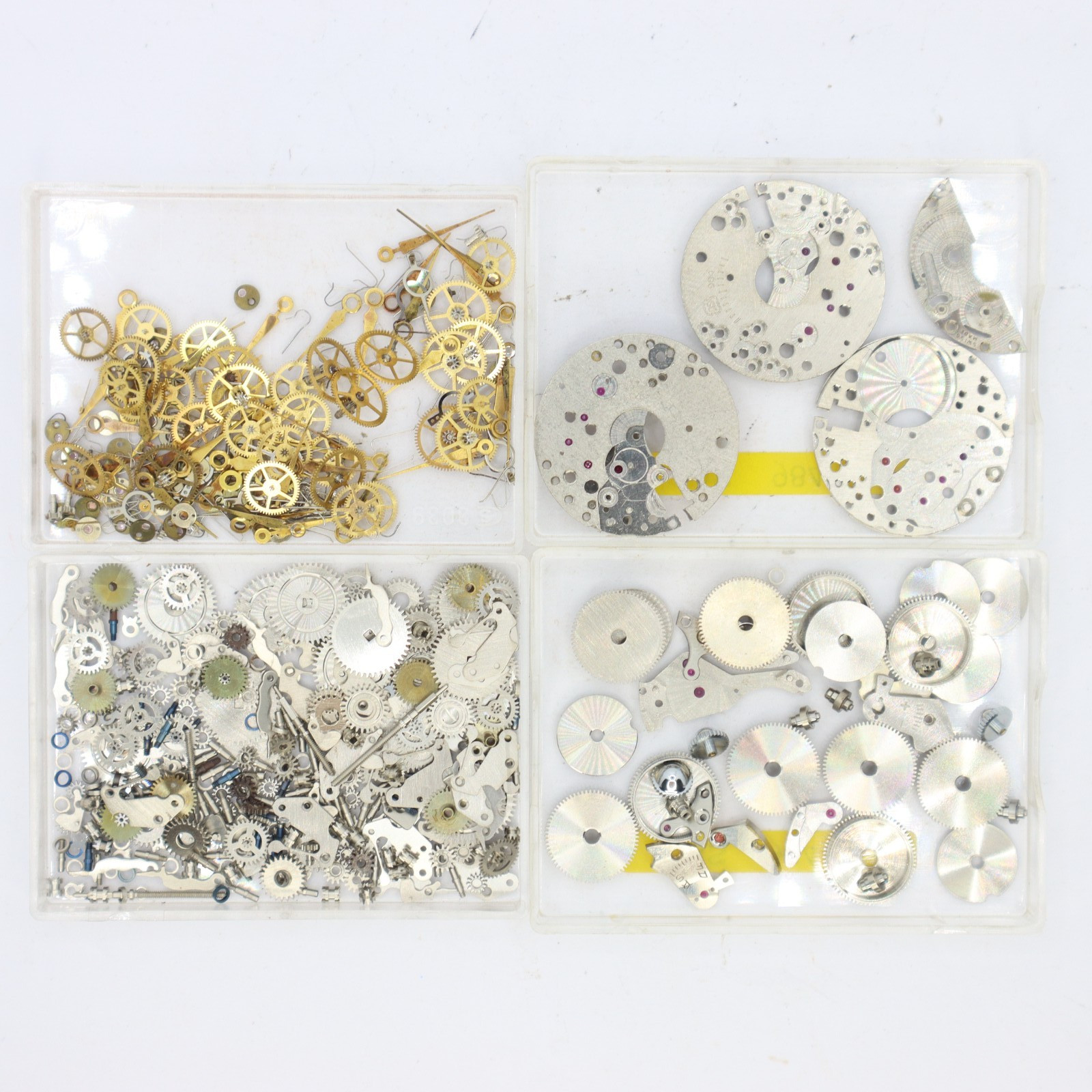 Assorted AS Cal. 984 Manual Swiss Watch Parts For Restoration or Projects