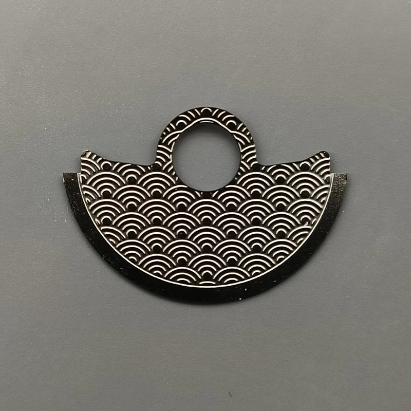 Wave Pattern NH35 Automatic Hammer Rotor Metal Patch Fits 4R35 4R36 NH35 NH36 NH