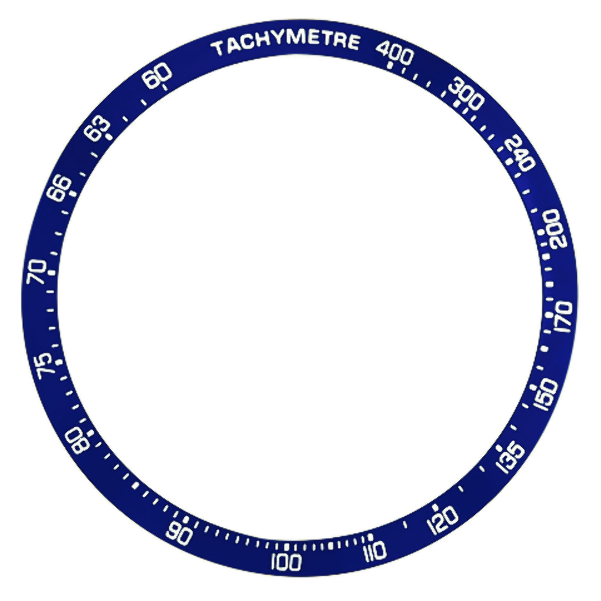 BEZEL INSERT FOR 41MM TAG HEUER CARRERA WATCH CALIBRE 16 CV-2011-2014-2015 BLUE