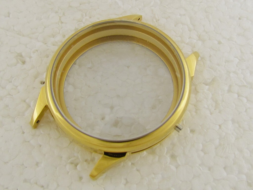 Gold Steel Case NEW!! for Movement IWC Patek Philippe Omega Rolex Chopard Zenith