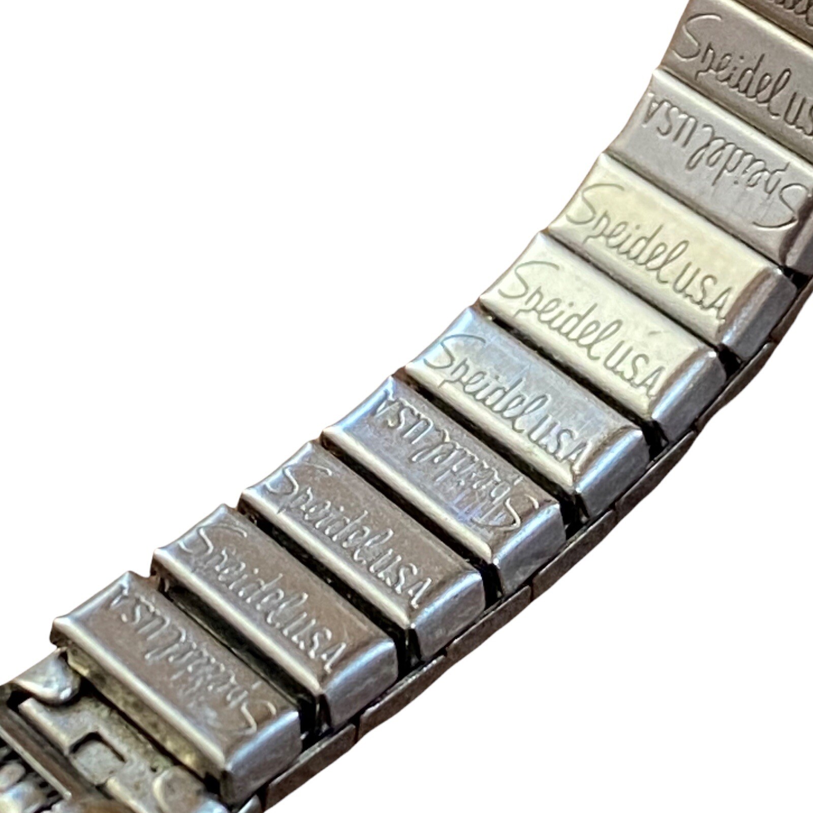 VTG Eden Watch Repairs Parts Watchmaker Swiss Made 17 Jewels W Speidel Wristband