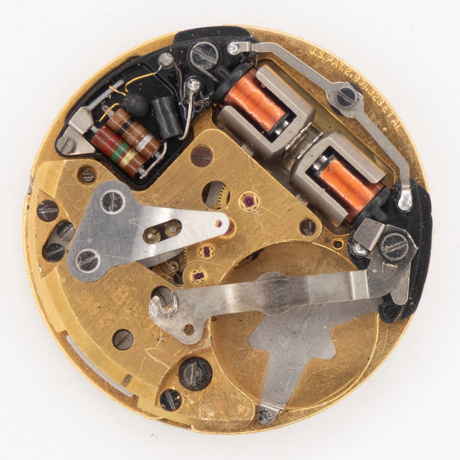 Vintage Accutron Caliber 218D Electronic Wristwatch Movement