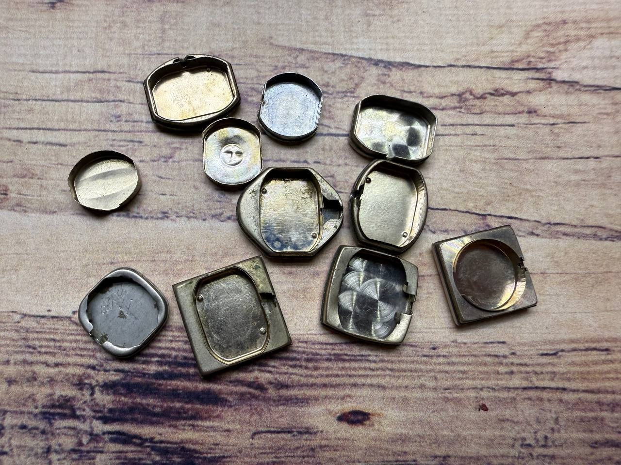 Dial with watch mechanism 31 pcs, beam and seagull USSR non-working.