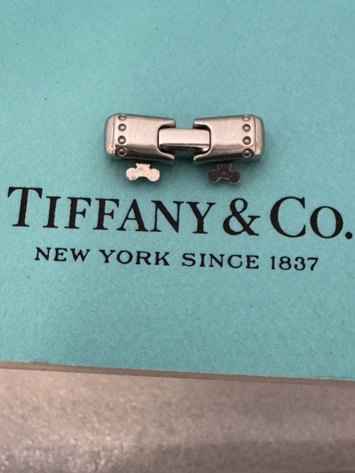 Tiffany & Co WATCH LINK STREAM AMERICA WATCH SERIES 20 MM Sterling Silver SWISS