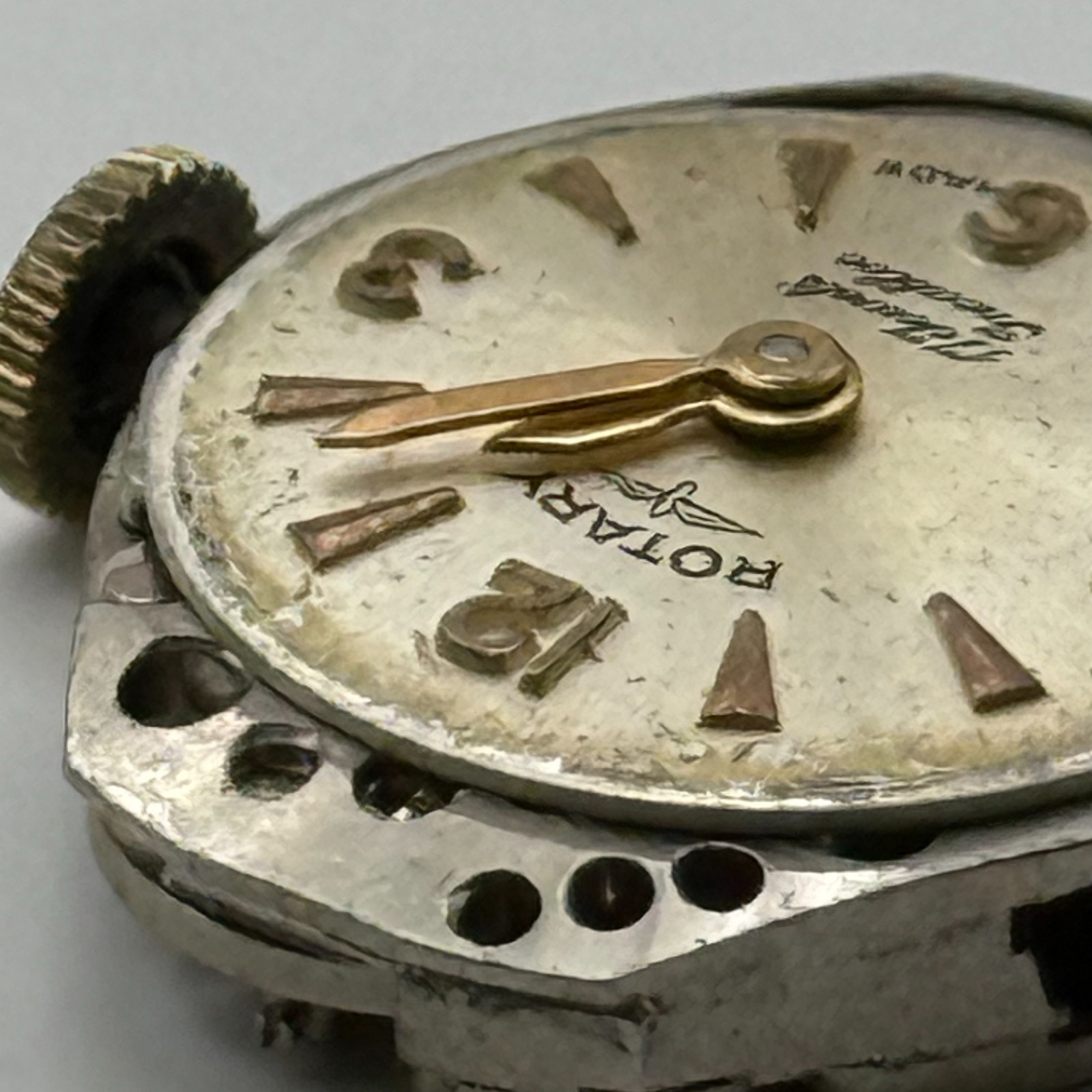 Standard ST 69 Watch Movement Rotary Swiss 17 Jewels Manual Wind Parts 15.2mm
