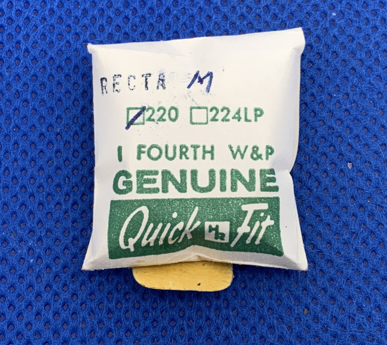 Recta M Part # 220/479 Fourth Wheel By Quickfit. Sealed. 13L