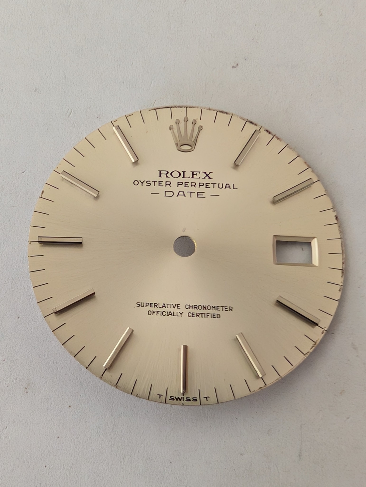 ROLEX OYSTER PERPETUAL DATE 34MM NON-QUICK DIAL – GOOD CONDITION 1500/1501