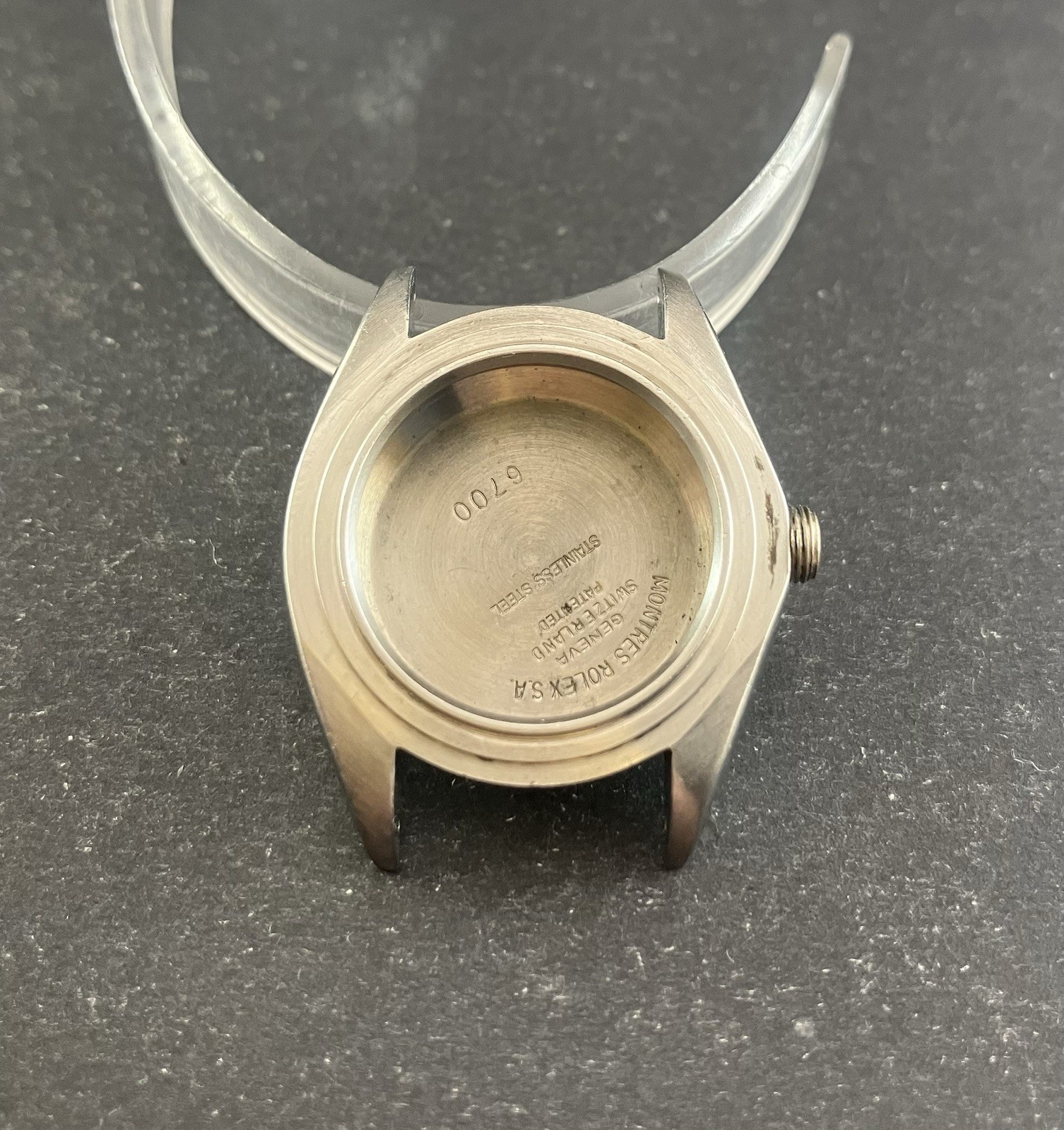 Original Ladies Rolex Oyster Perpetual Case Reference 6718 . Circa 1982
