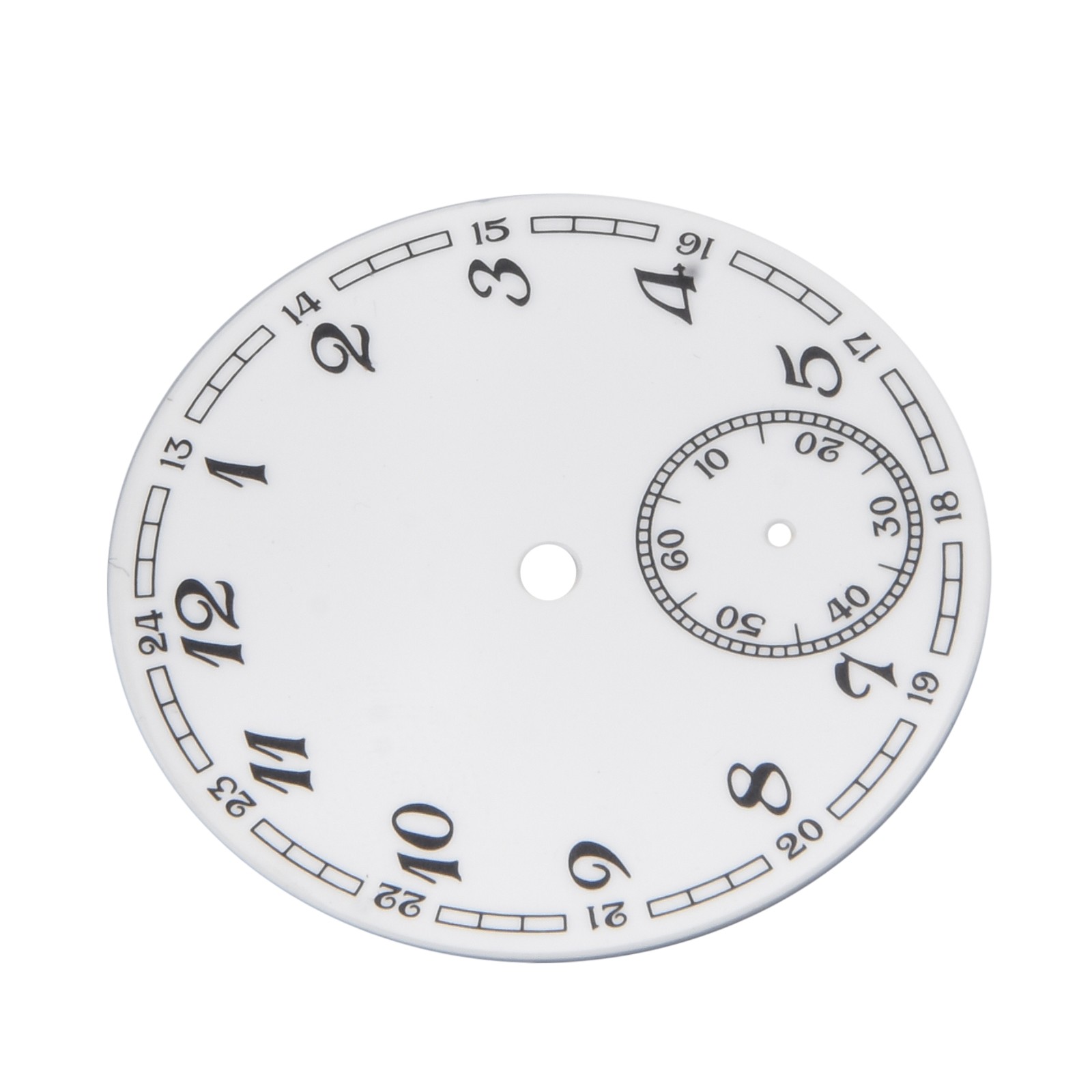 1*Men’s Watch Dial Watch Face Wirstwatch Plate For ETA 6498 ST36 Movement a